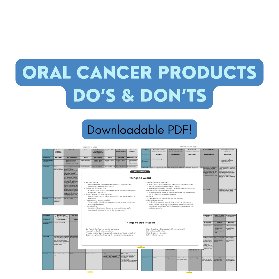 Oral Cancer Products Resource