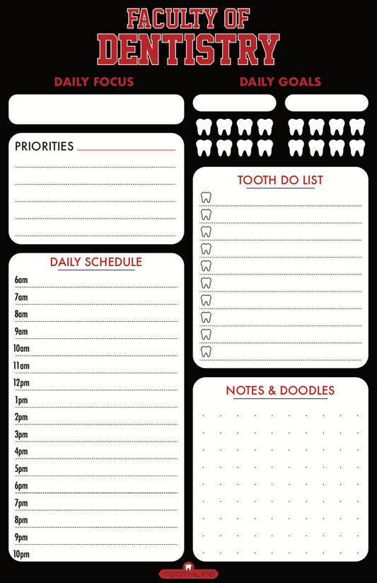 Dentistry Daily Planner