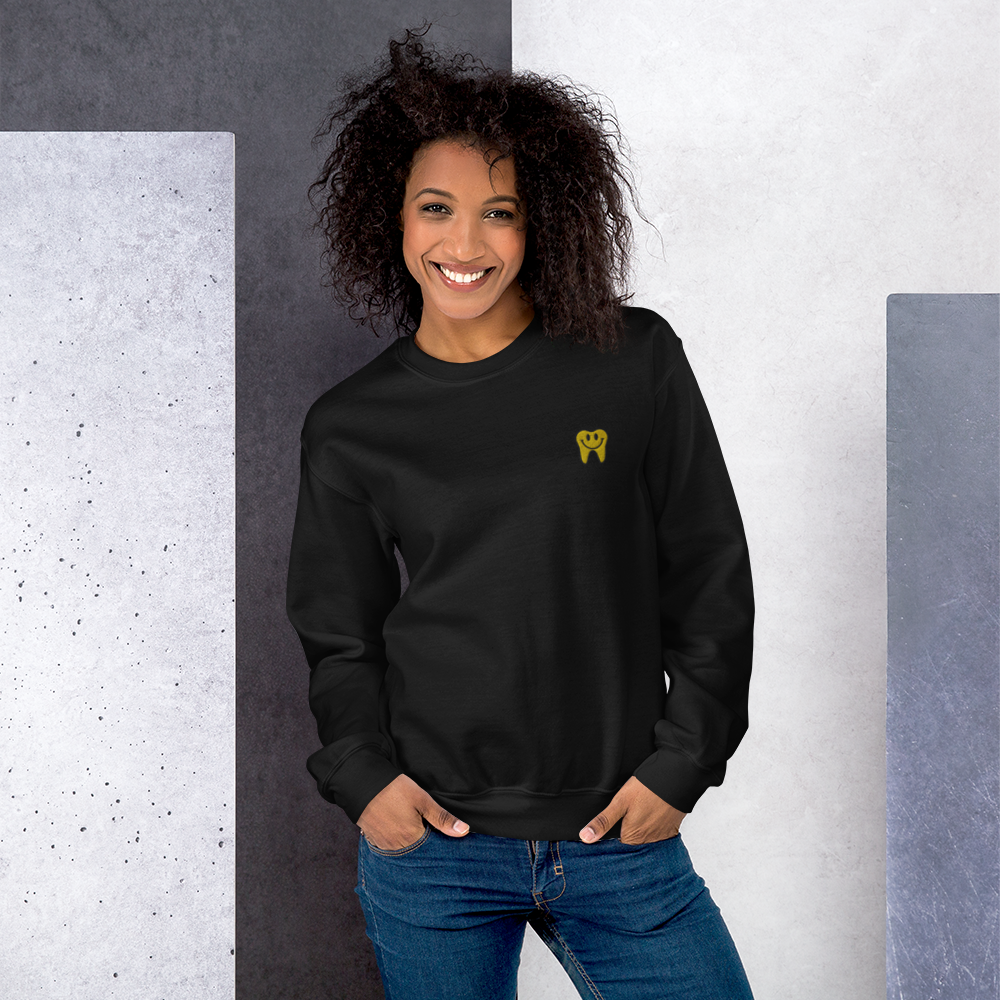 Happy Tooth Crew Neck Sweatshirt