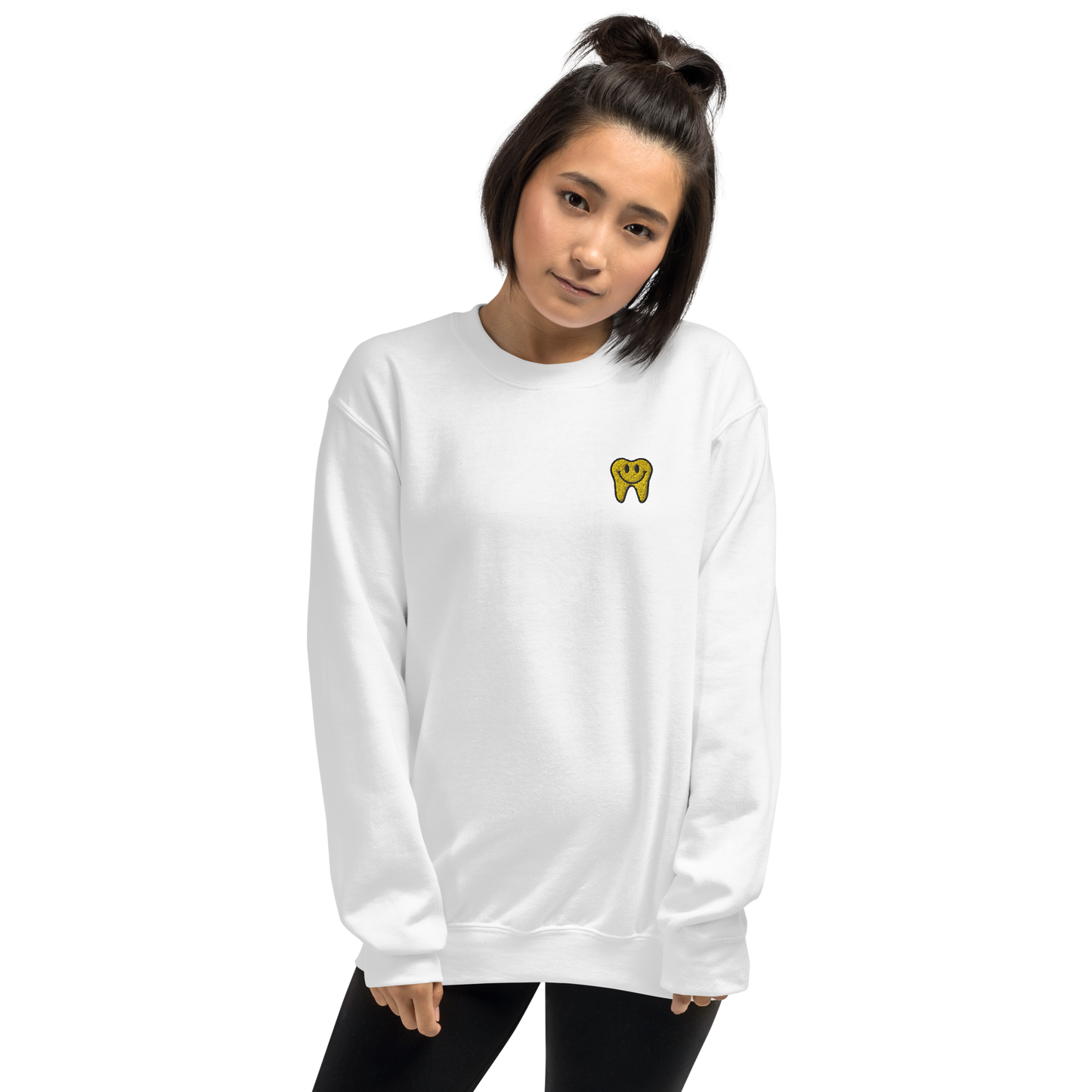 Happy Tooth Crew Neck Sweatshirt