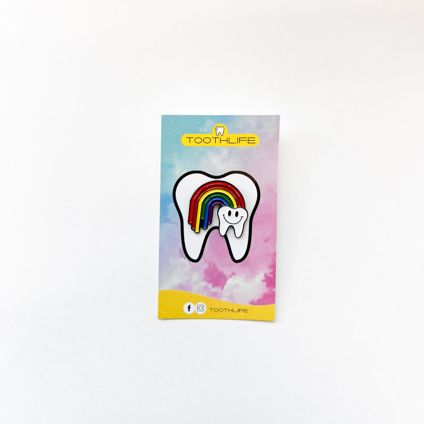 Happy Pride Tooth Pin