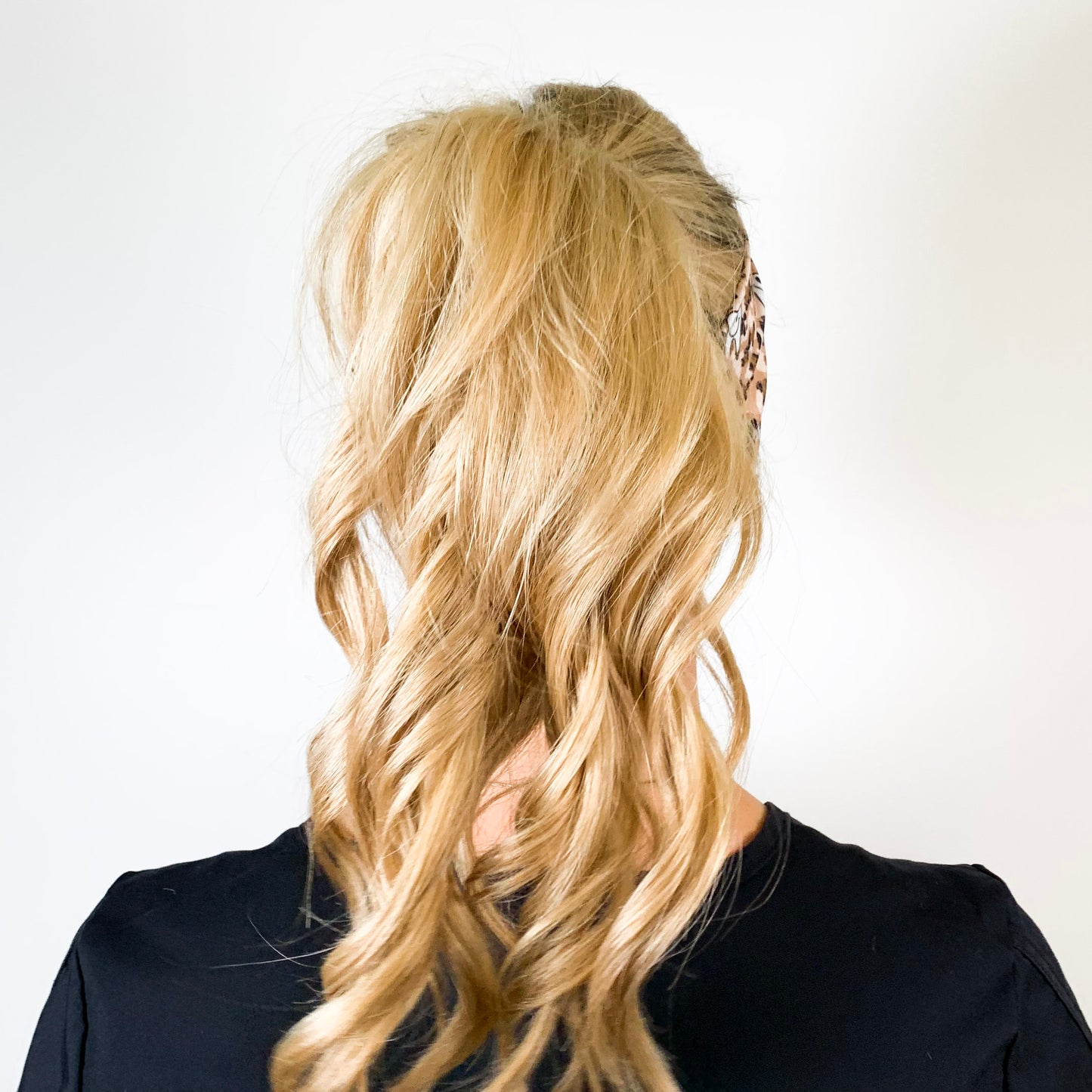 Brown Animal Print Happy Tooth Bow Headband