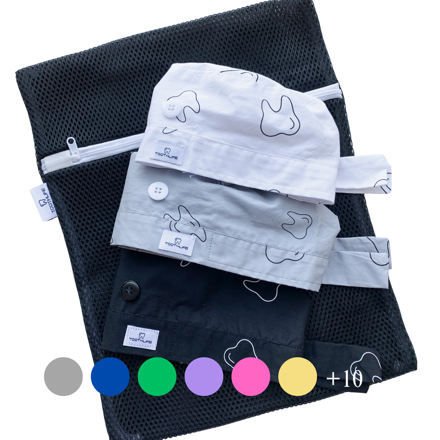 Scrub Caps - 3 Pack