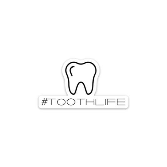 #TOOTHLIFE Sticker