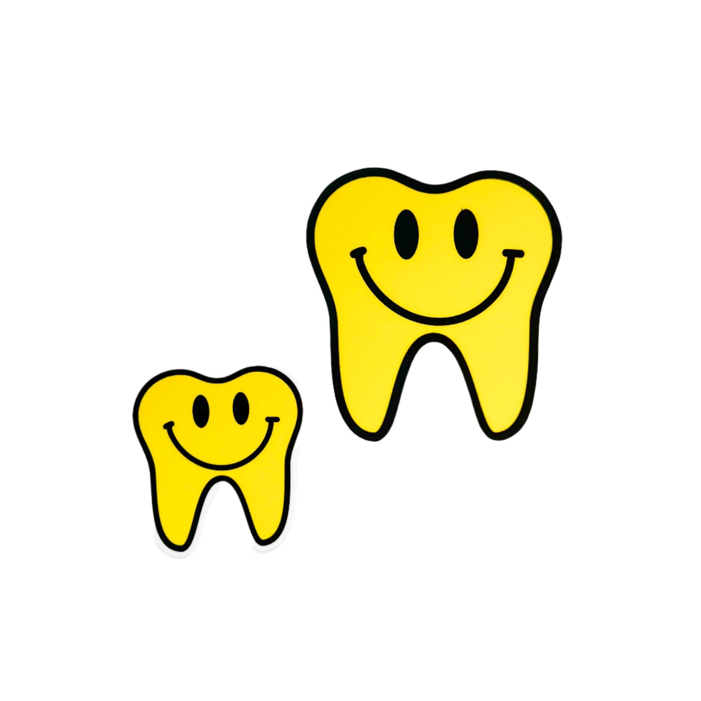 Big Happy Tooth Sticker