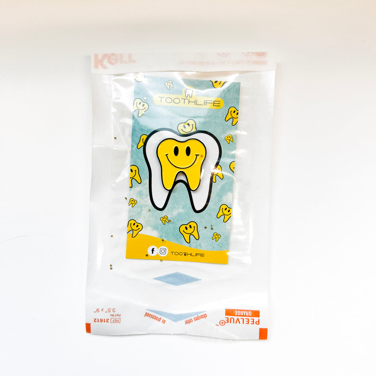 Tooth Pin Candy Happy Tooth Pin – Toothlife