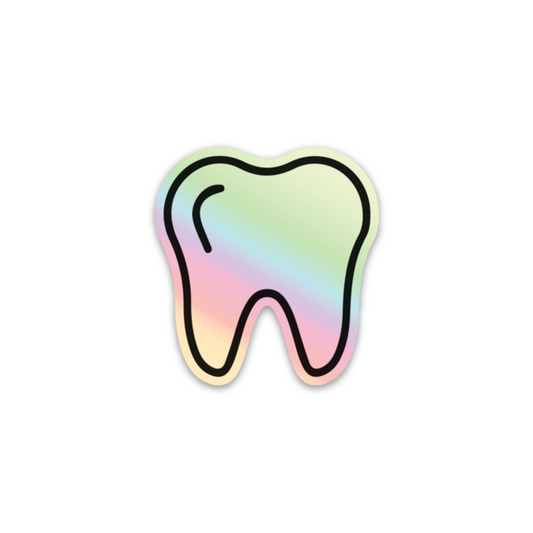 Holographic Tooth Sticker