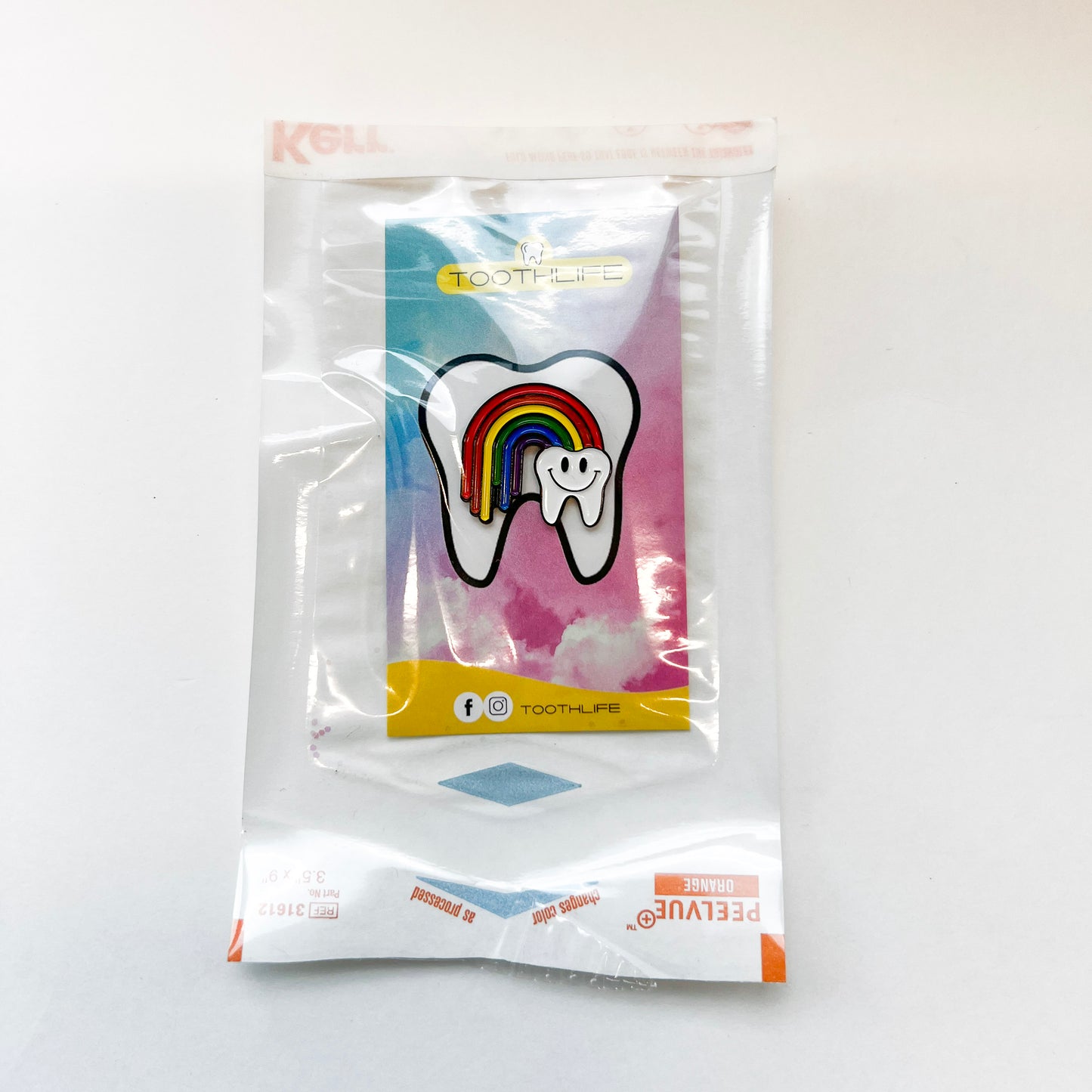 Happy Pride Tooth Pin