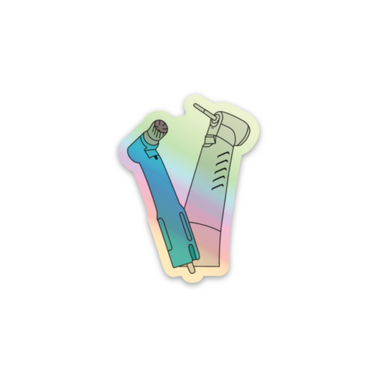 Perio Tools Holographic Sticker