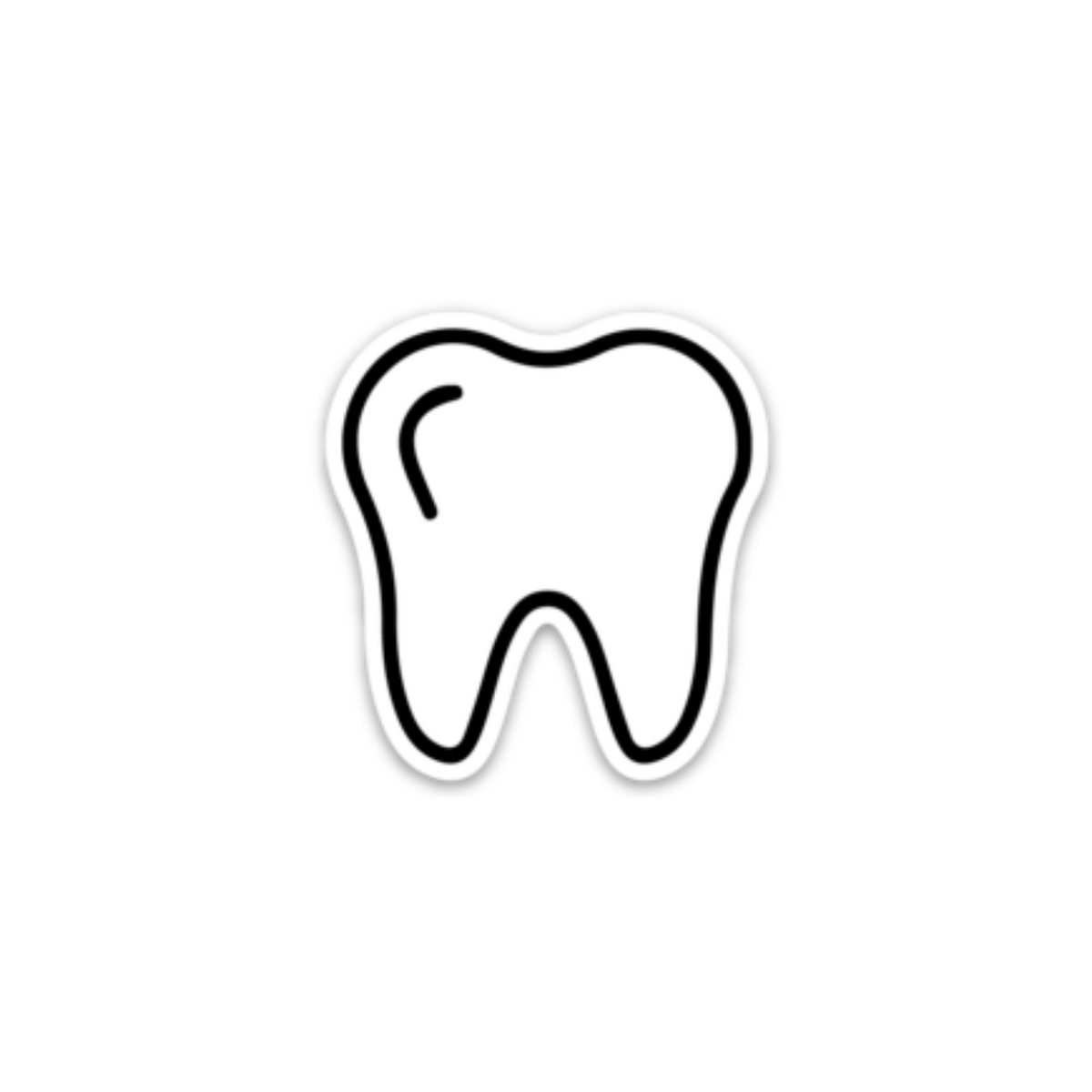 Tooth Transparent Sticker Tooth Sticker – Toothlife