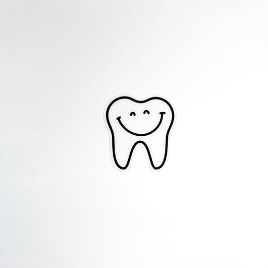 Happy Tooth Smiley Sticker