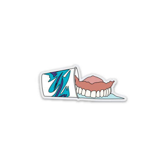 Denture Sticker