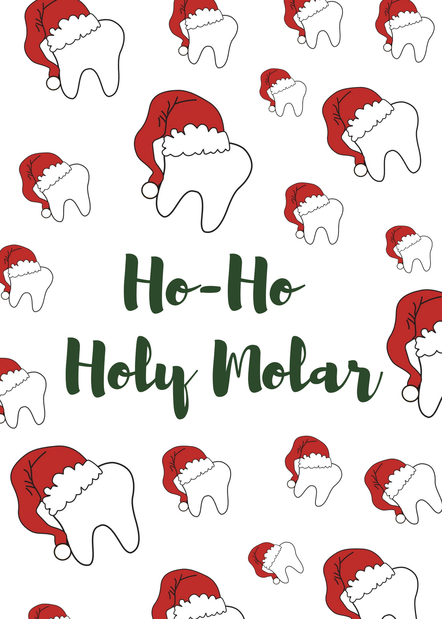 Holy Molar Holiday Card