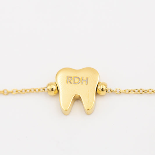 I AM....RDH Bracelet Gold - Toothlife
