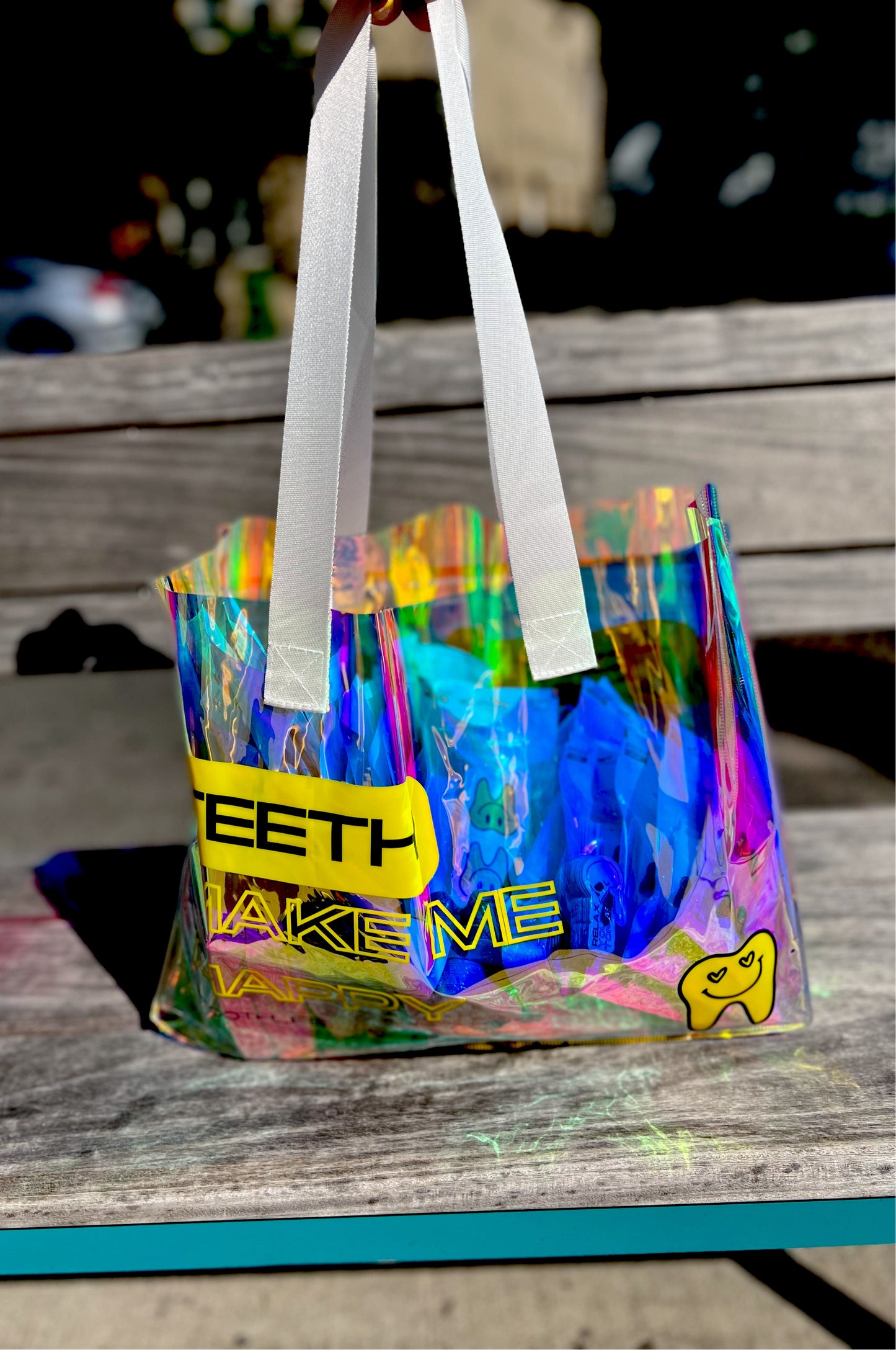 Holographic Vinyl Bag